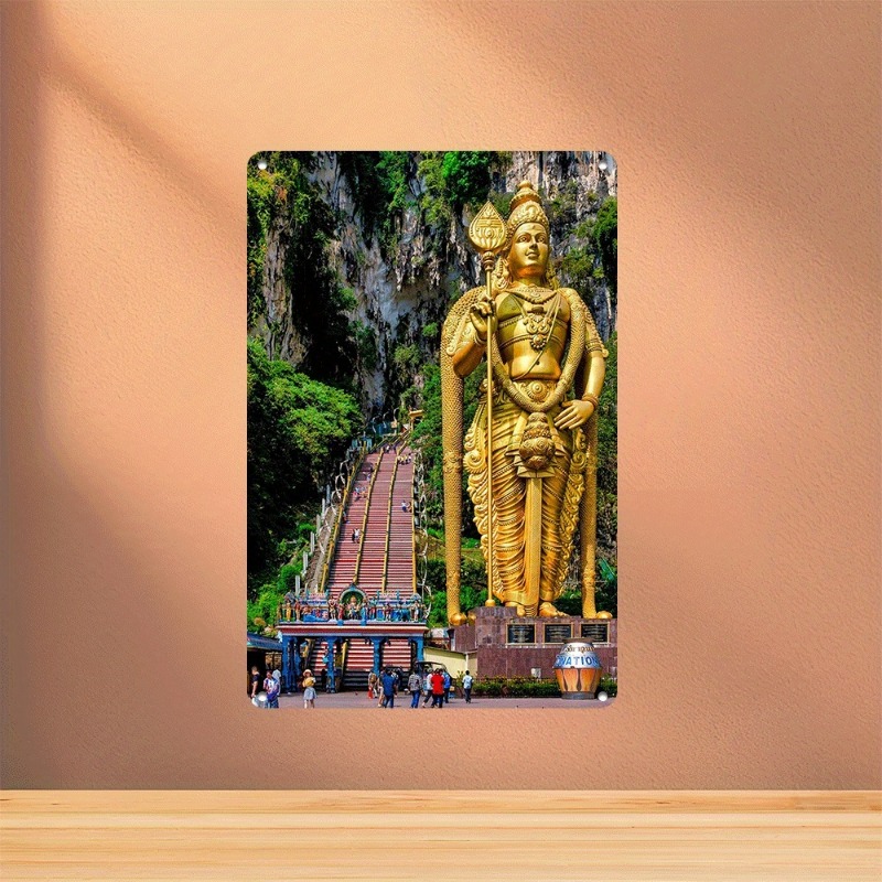 Lord Murugan Batu Caves Theme  - Home Decor Malaysia ulasan dan harga