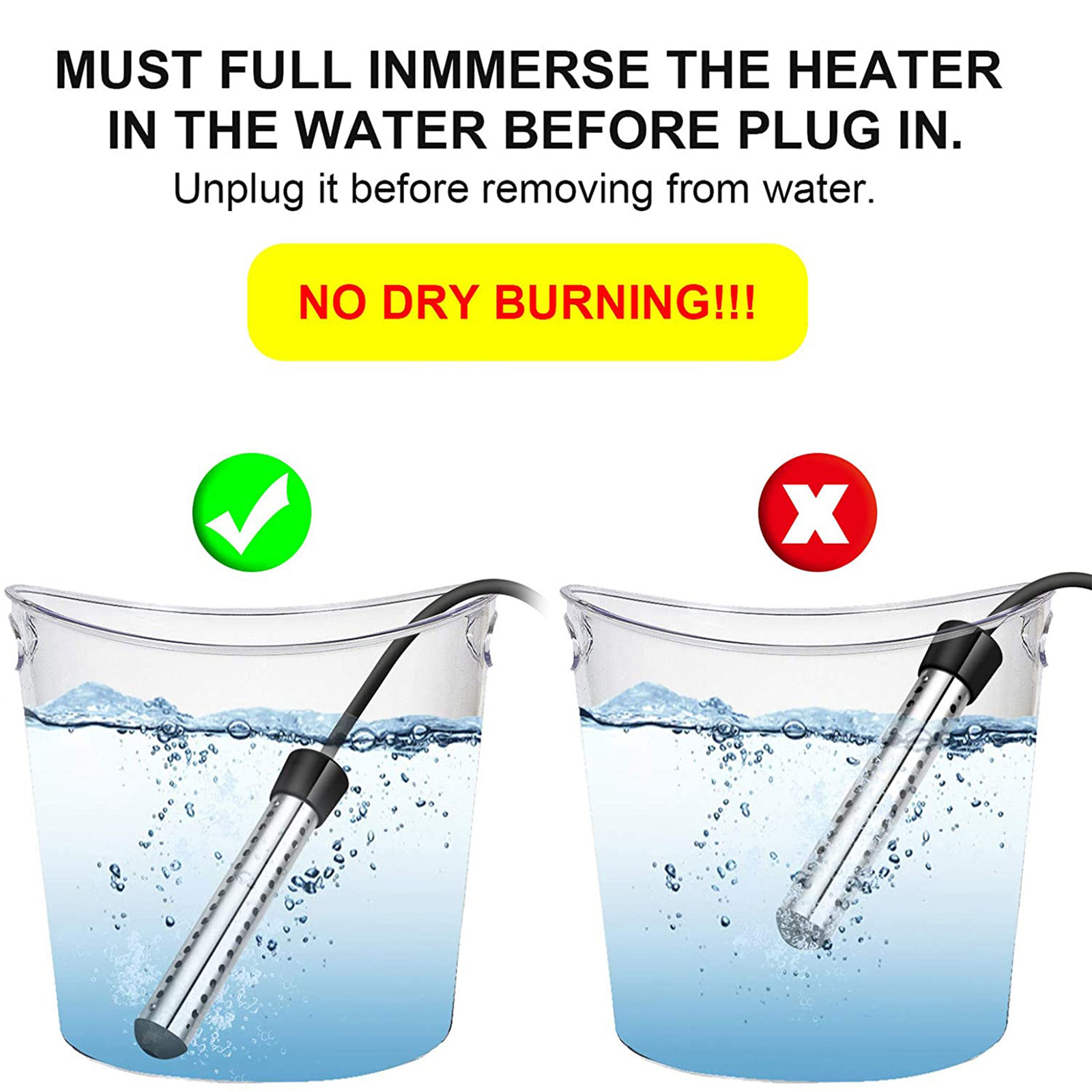110V/220V Electric Heater Boil - Home Decor Uk ulasan dan harga