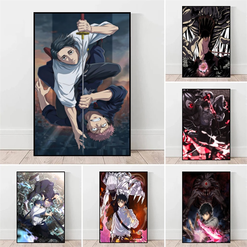 Jujutsu Kaisen Yuta Okkotsu &  - Home Decor Canvas ulasan dan harga