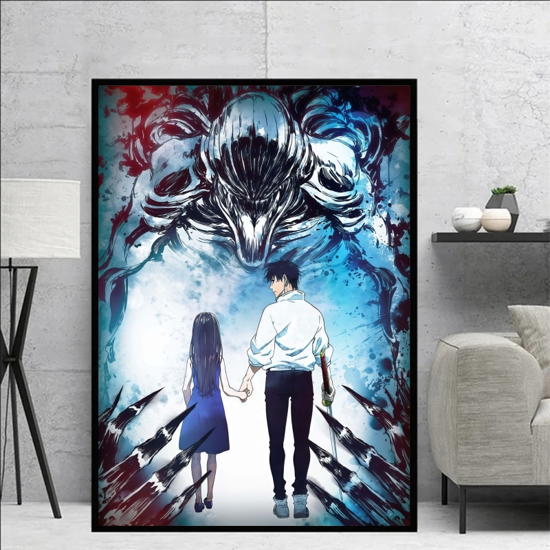 Jujutsu Kaisen Yuta Okkotsu &  - Home Decor Canvas ulasan dan harga