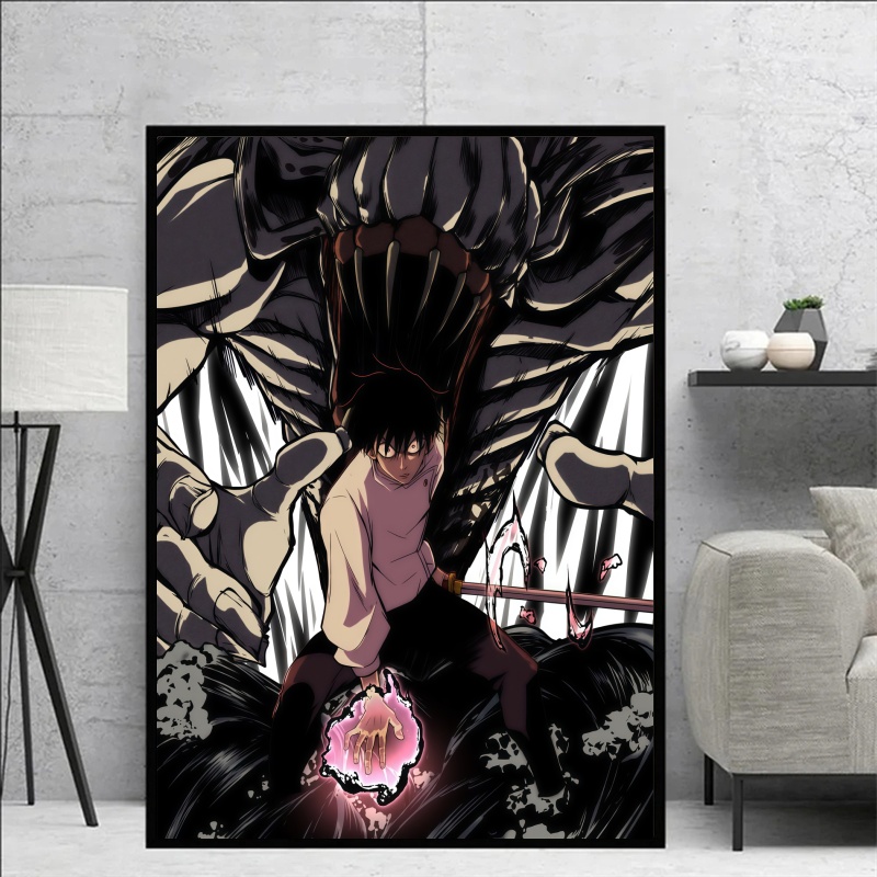 Jujutsu Kaisen Yuta Okkotsu &  - Home Decor Canvas ulasan dan harga