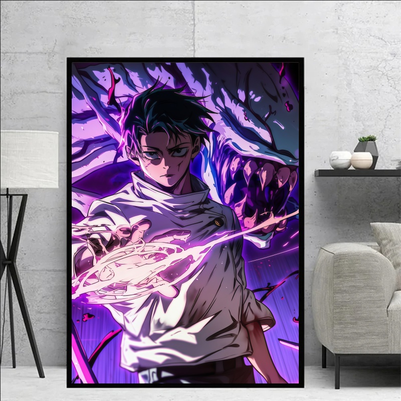 Jujutsu Kaisen Yuta Okkotsu &  - Home Decor Canvas ulasan dan harga