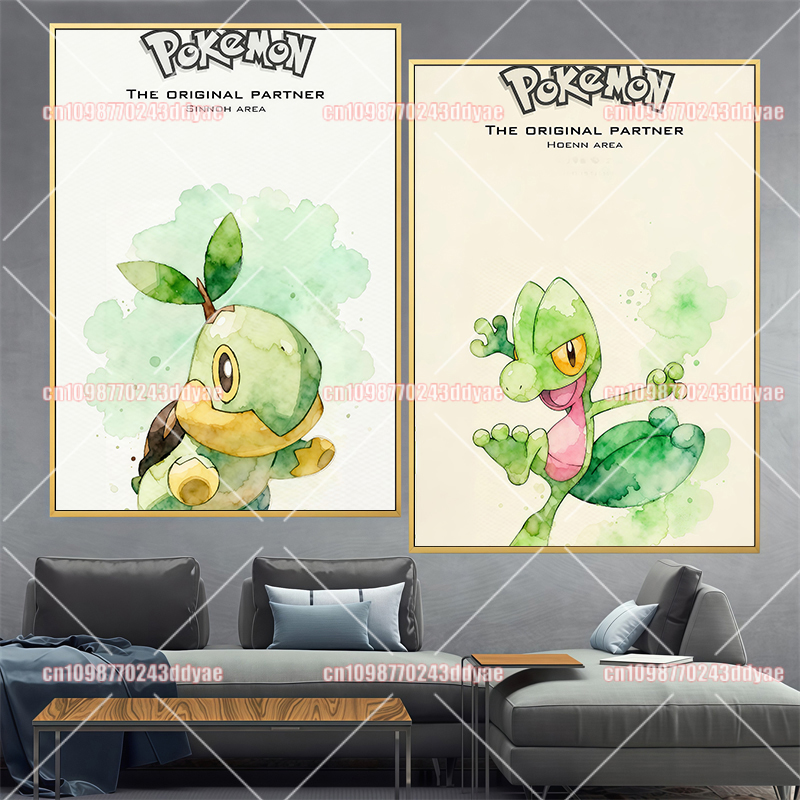 Japanese Anime Pokemon Pikachu - Home Decor Canvas ulasan dan harga