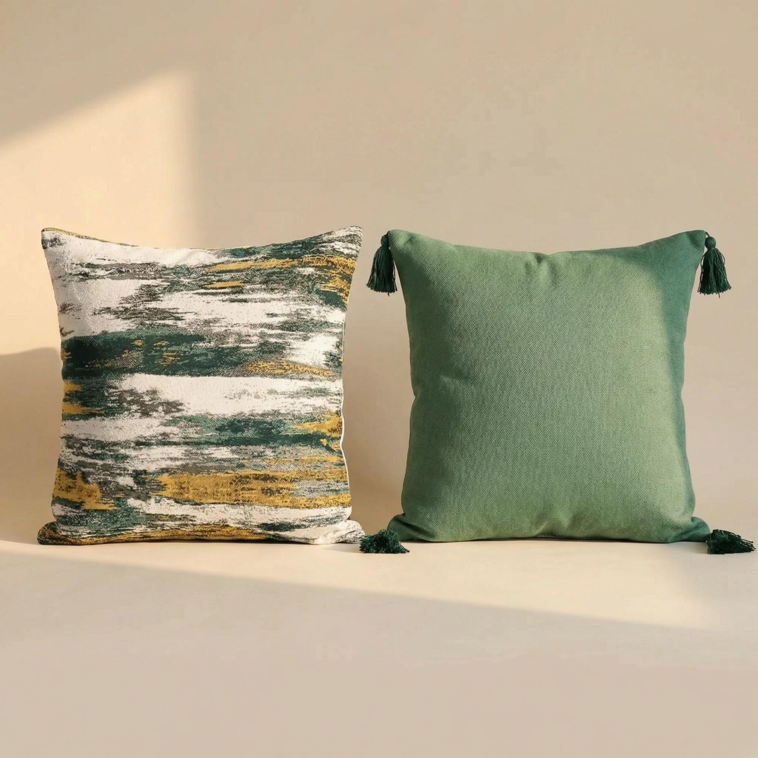 Home Nordic texture yarn-dyed  - Yarn Home Decor ulasan dan harga
