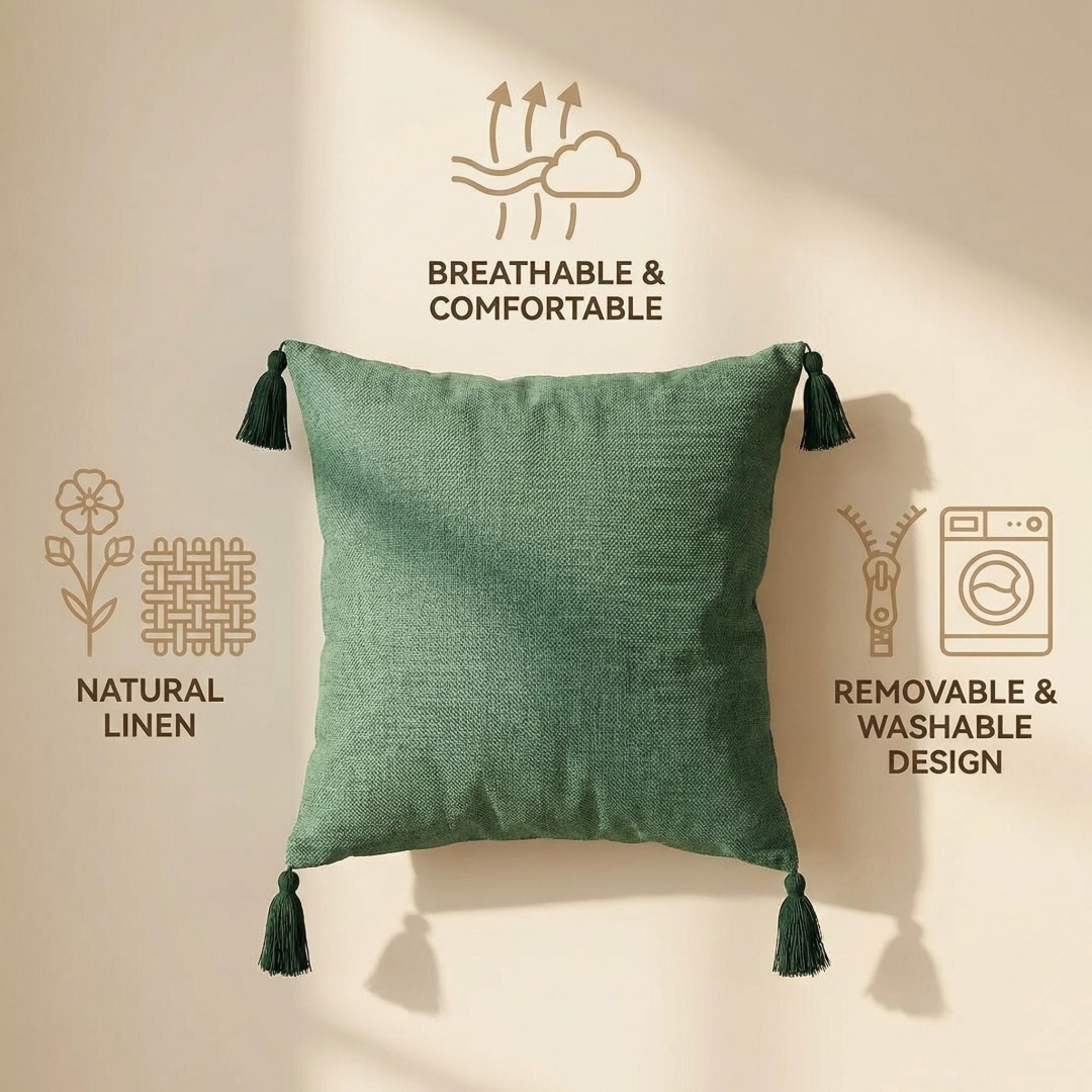 Home Nordic texture yarn-dyed  - Yarn Home Decor ulasan dan harga