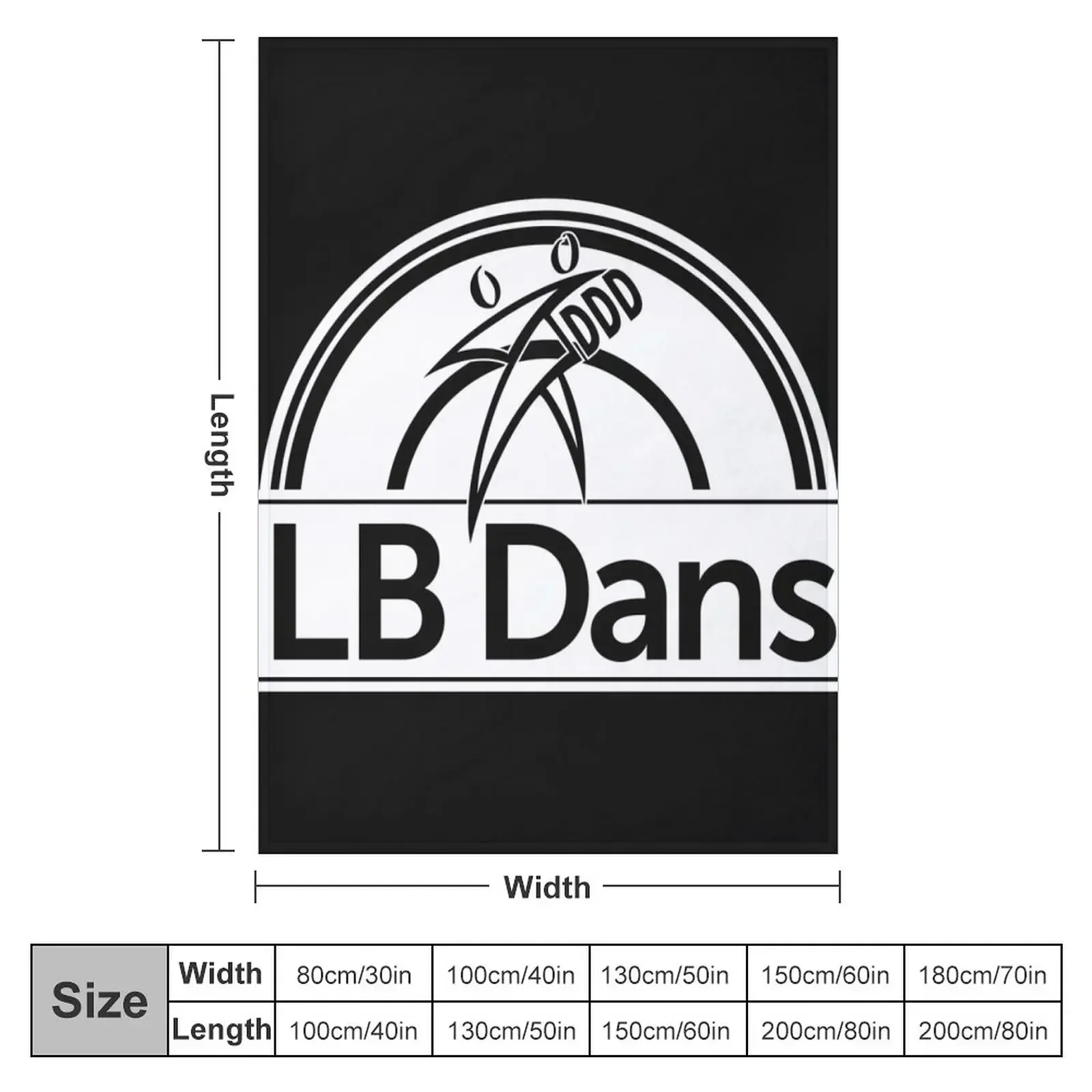 LB Dans Hvid Throw Blanket Hai - Home Decor Brand ulasan dan harga
