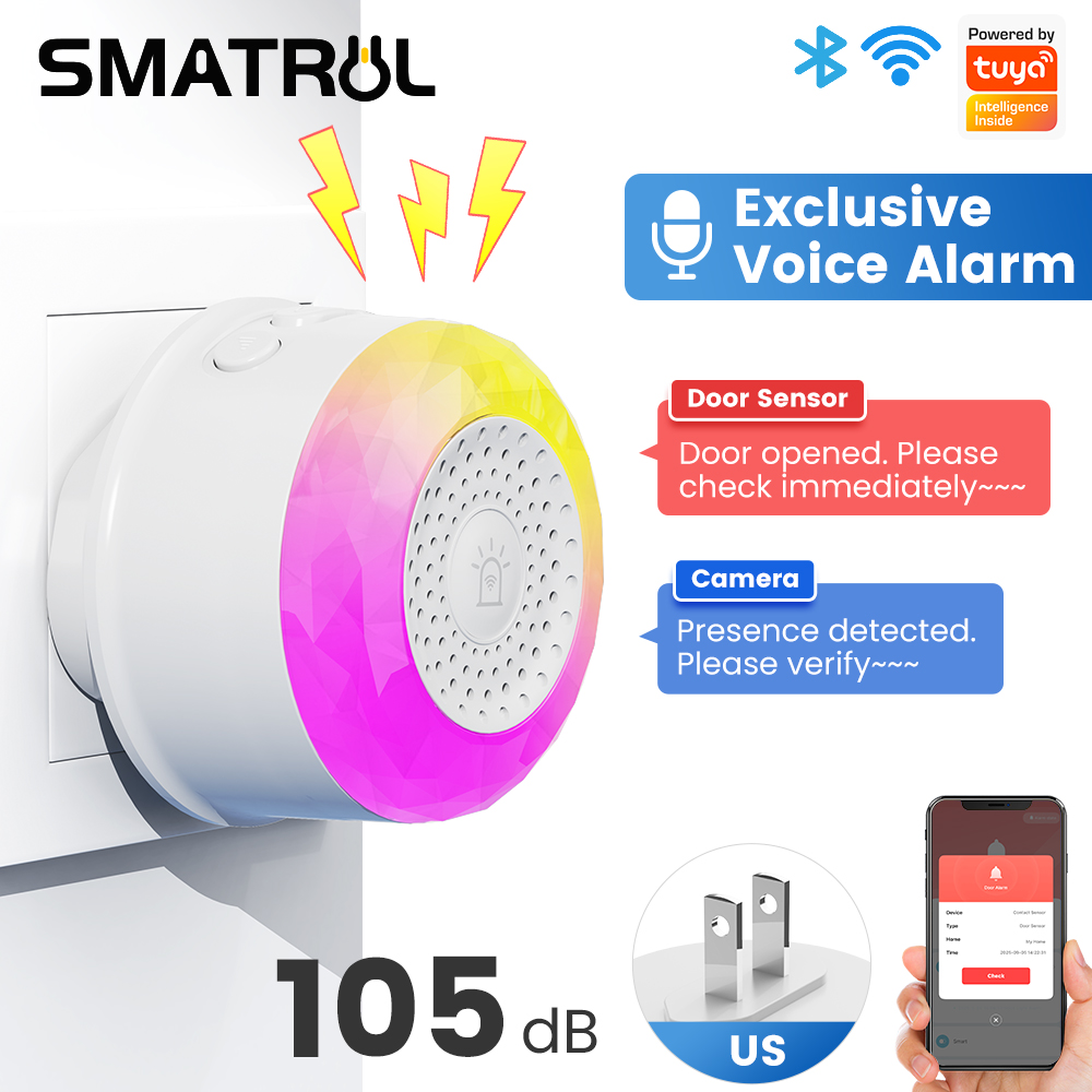 SMATRUL Tuya WiFi Sound And Li - Home Decor Uk ulasan dan harga