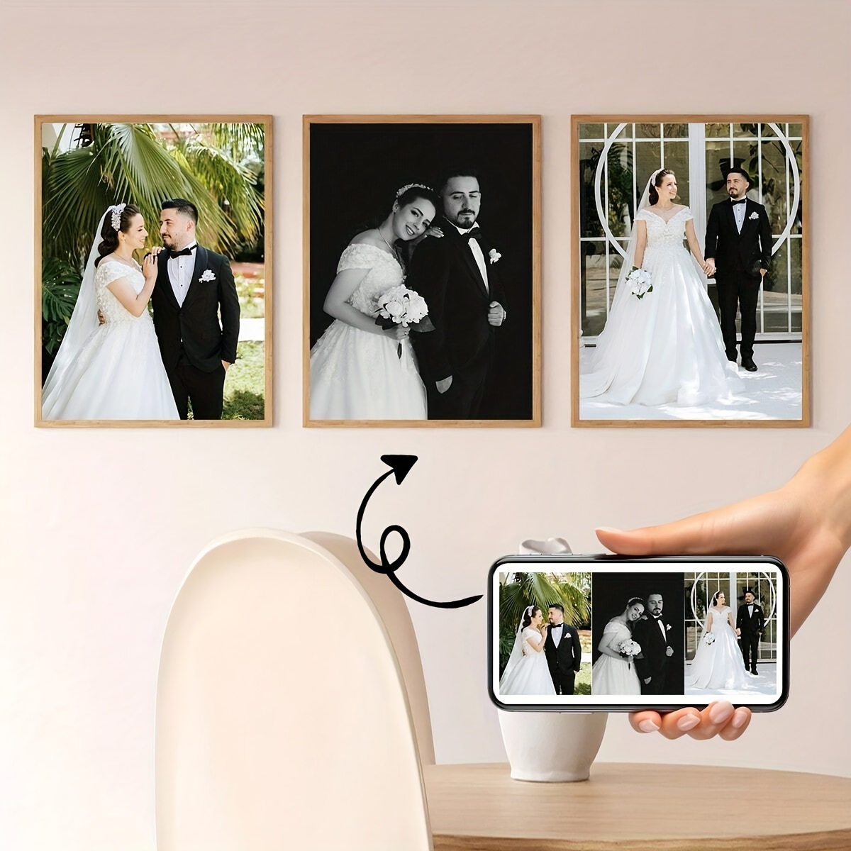 3pcs/set Custom Square Canvas  - Home Decor Canvas ulasan dan harga