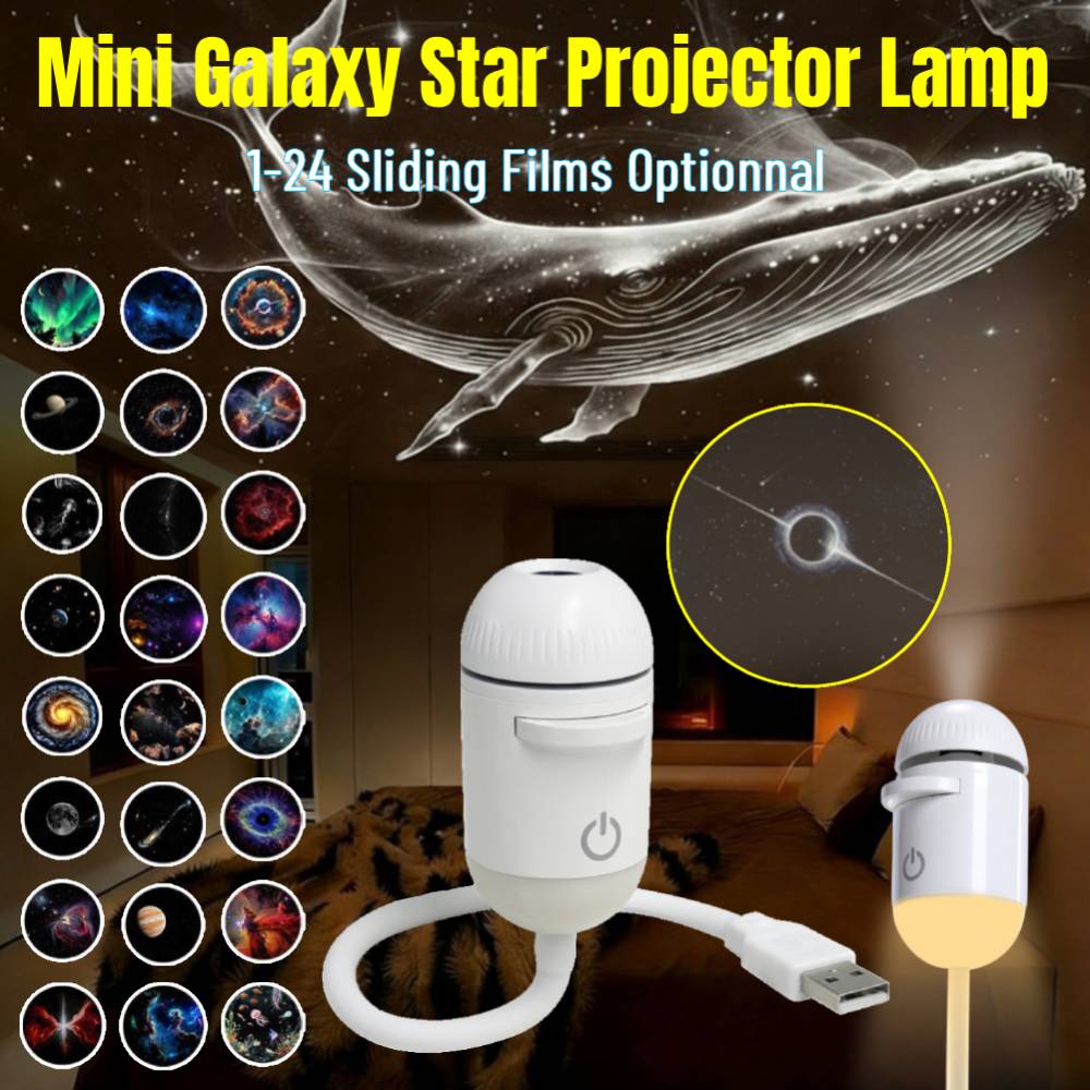 Galaxy Starry Sky Night Light  - Home Decor Rustic ulasan dan harga