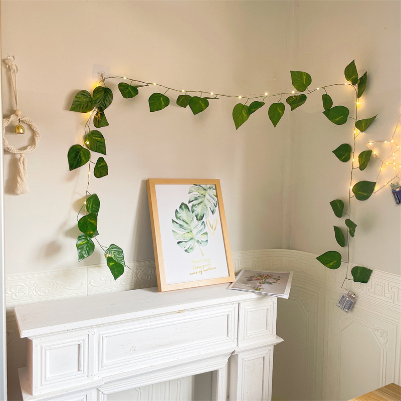 Ivy Vine LED String Lights Fai - Fairy Lights Bedroom ulasan dan harga