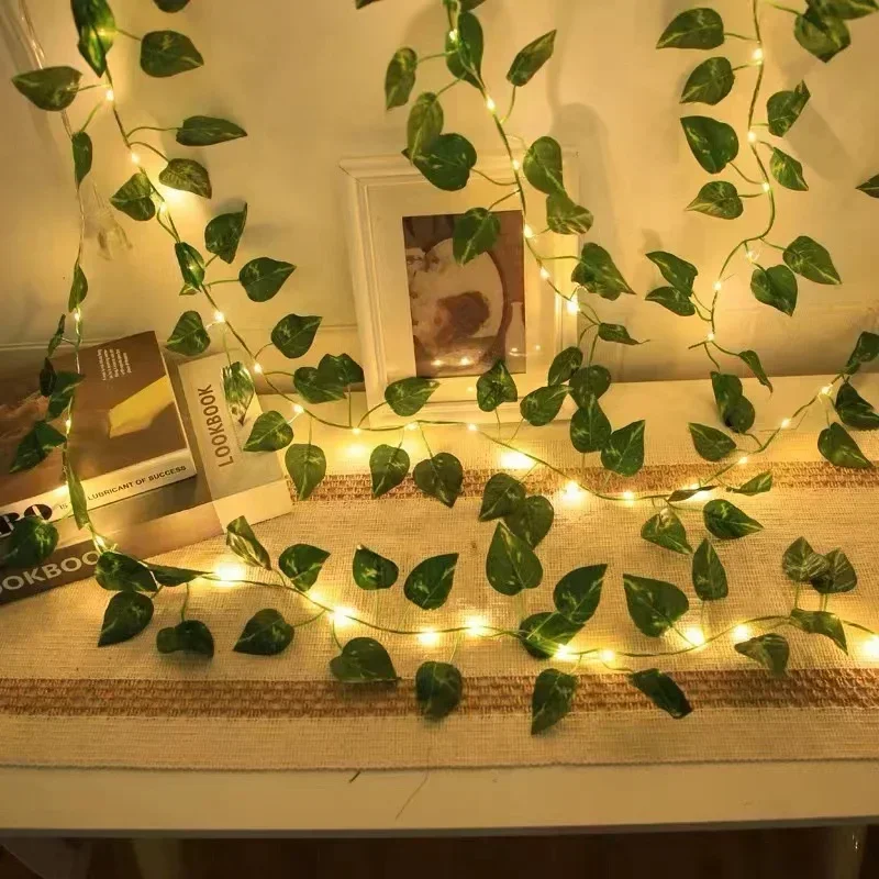 Ivy Vine LED String Lights Fai - Fairy Lights Bedroom ulasan dan harga