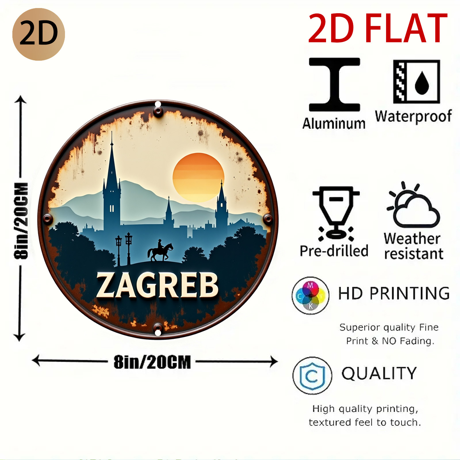 2D Flat, 2d Flat Circular Zagr - Home Decor Zagreb ulasan dan harga