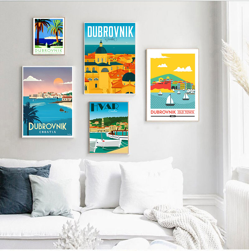 Croatia Zagreb Dubrovnik Vinta - Home Decor Zagreb ulasan dan harga