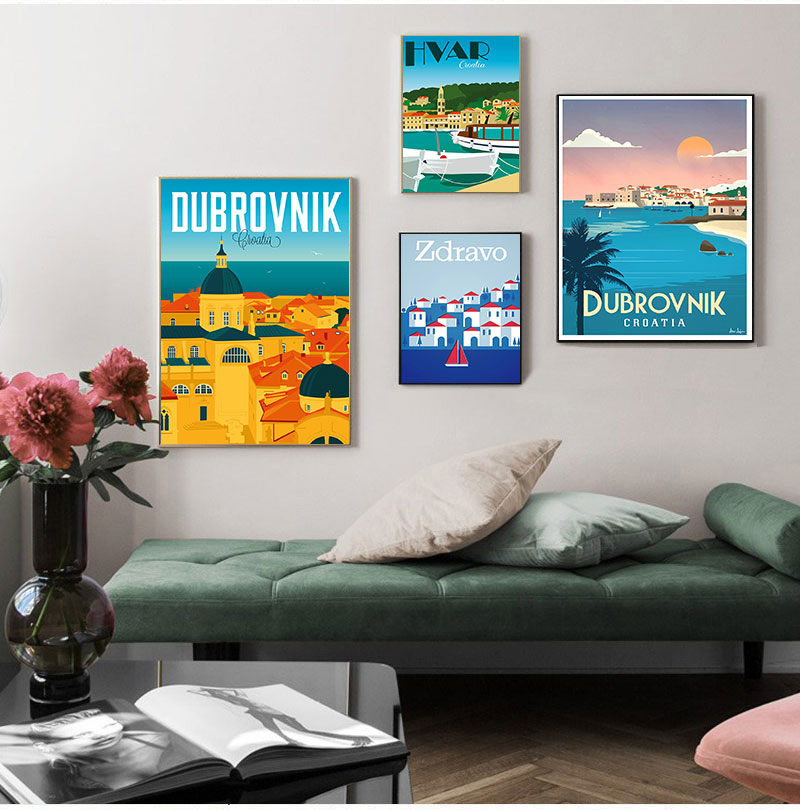 Croatia Zagreb Dubrovnik Vinta - Home Decor Zagreb ulasan dan harga