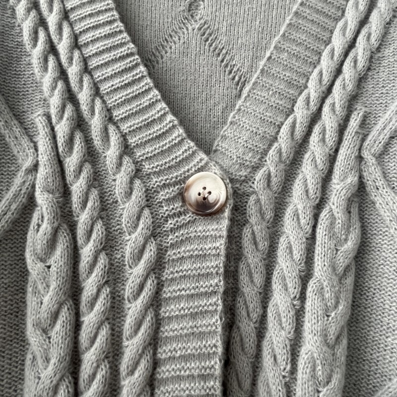 TTPD Grey Cardigan Women Cosy  - Yarn Home Decor ulasan dan harga