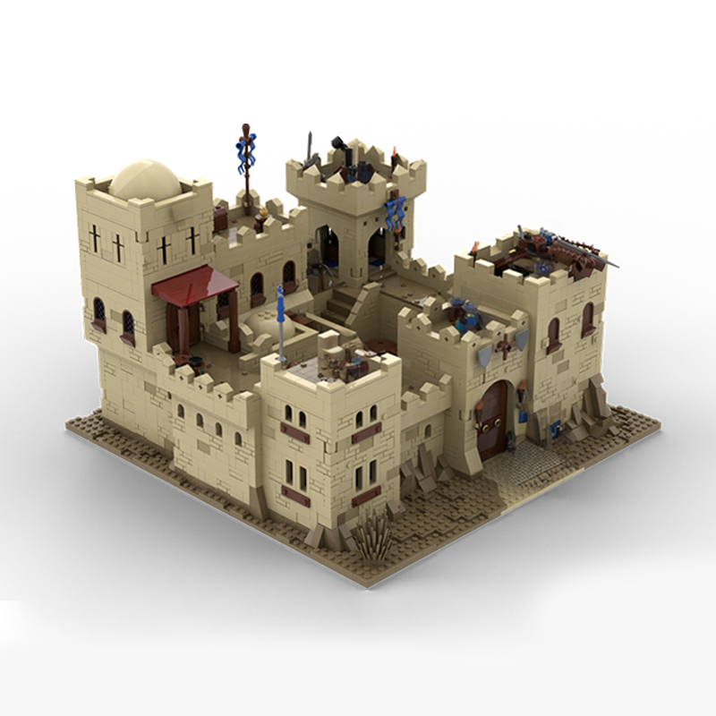 4092pcs MOC Black Falcon Deser - Home Decor Medieval ulasan dan harga