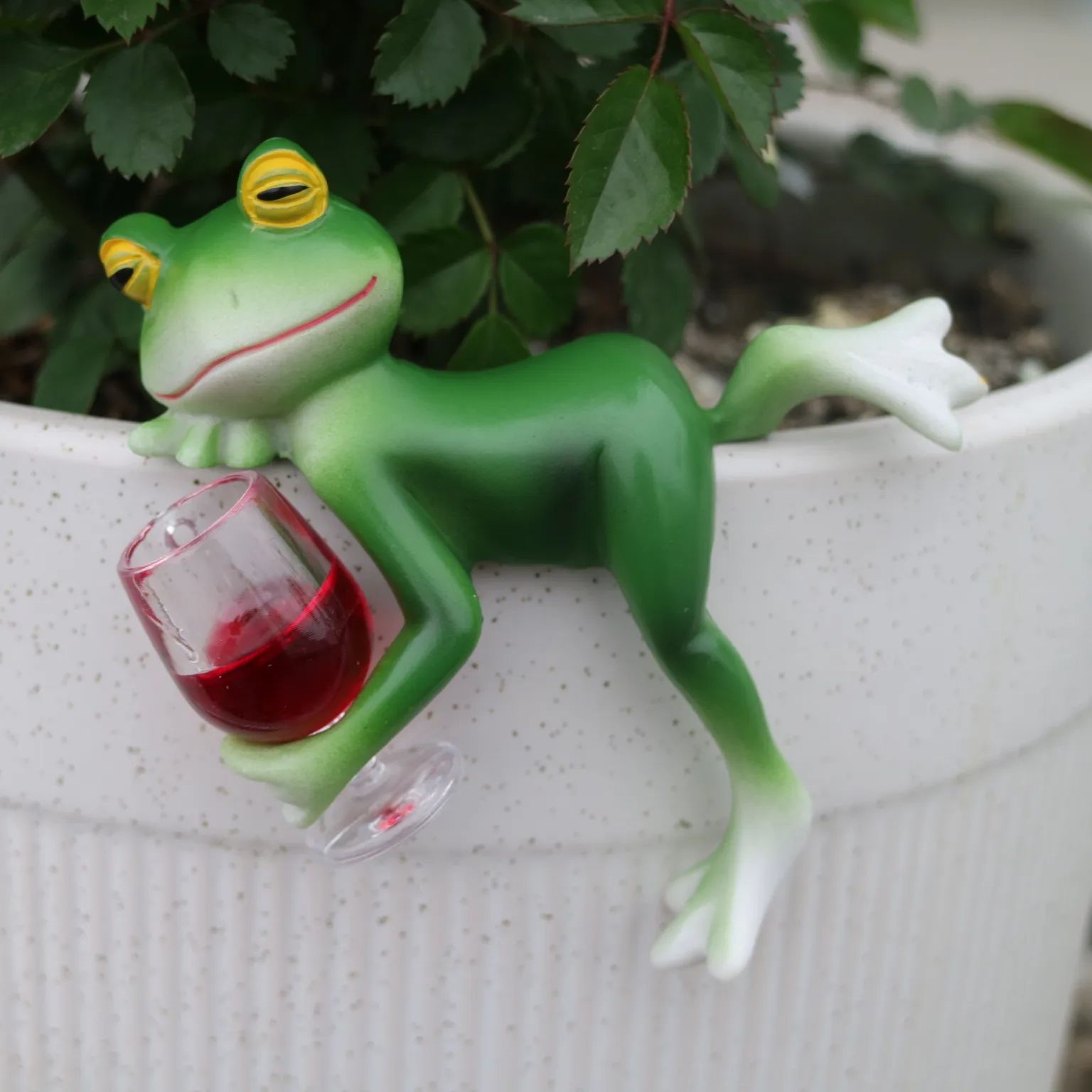 A delightful green frog and wi - Terrarium Glass Bottle ulasan dan harga
