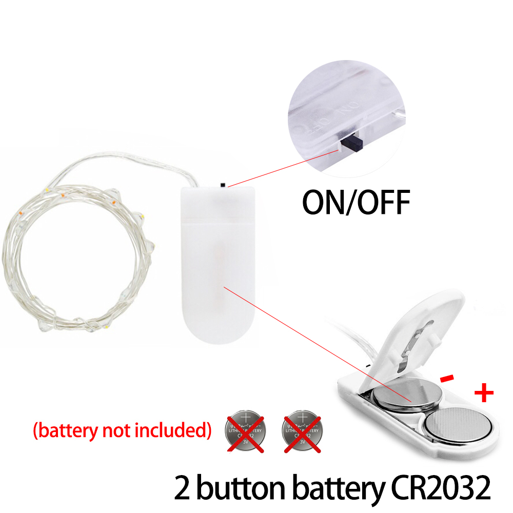 LED Fairy Lights Copper Wire W - Fairy Lights Bedroom ulasan dan harga