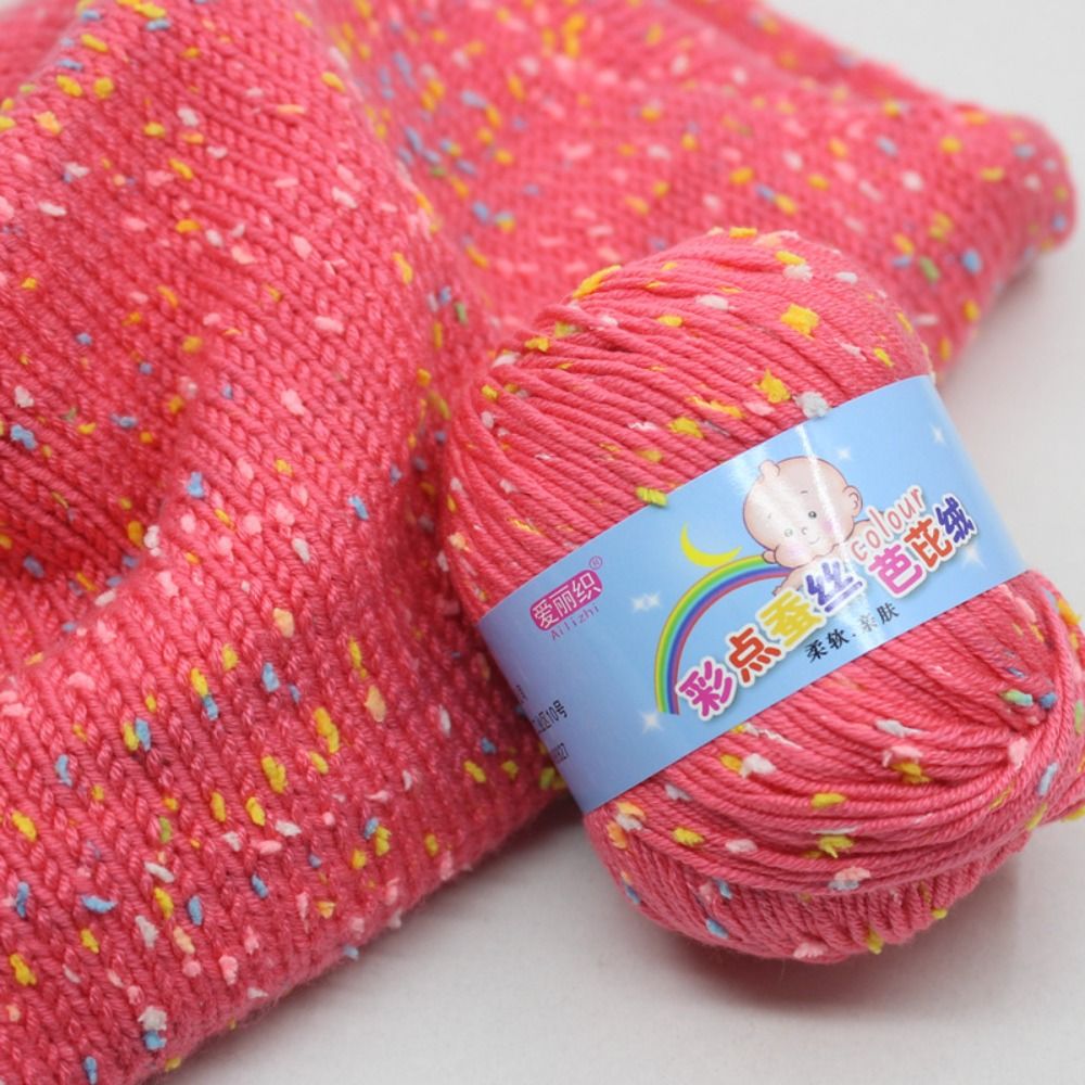50g/Roll Wool Yarn Multicolor  - Yarn Home Decor ulasan dan harga