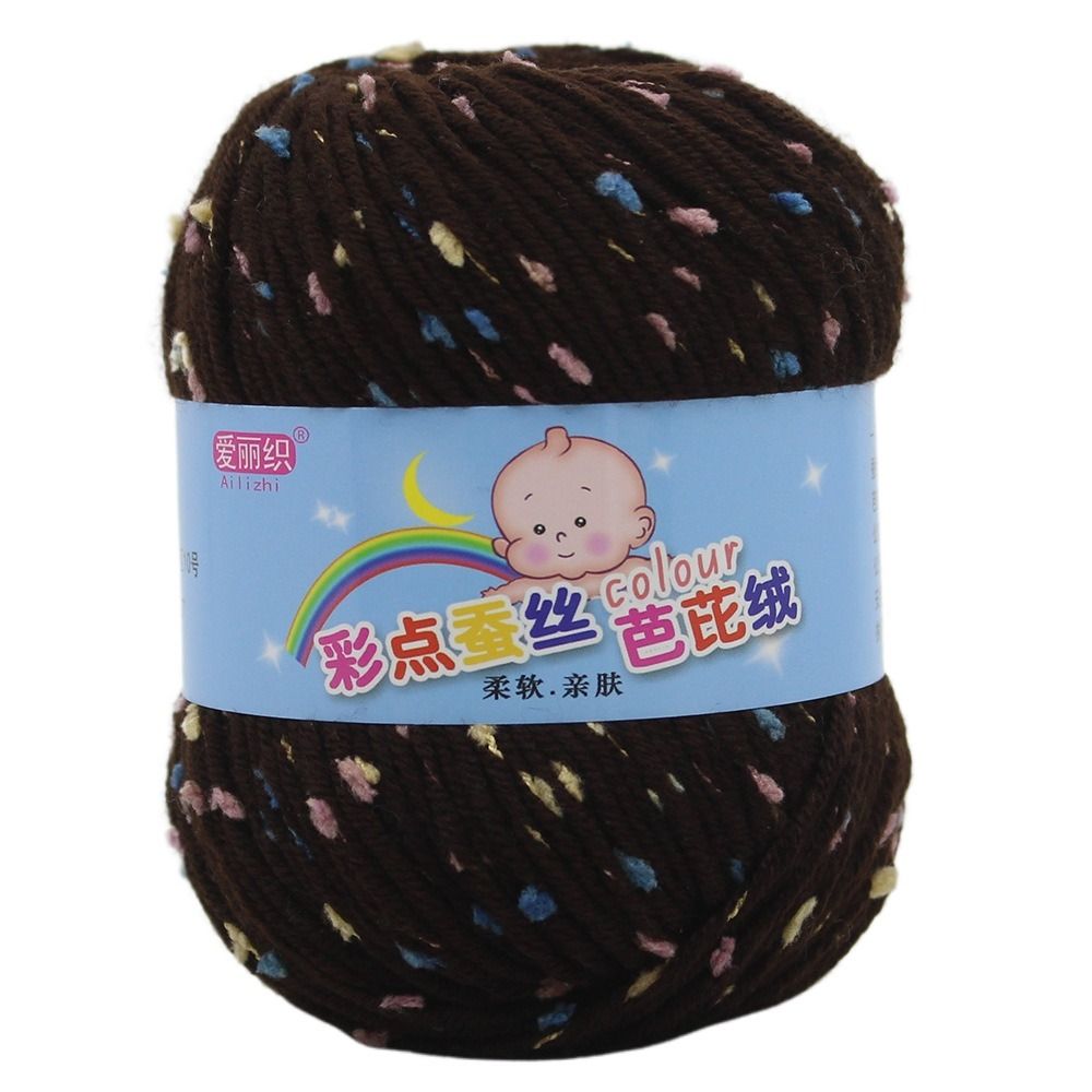 50g/Roll Wool Yarn Multicolor  - Yarn Home Decor ulasan dan harga