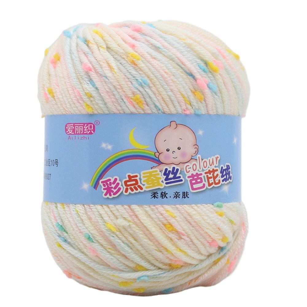 50g/Roll Wool Yarn Multicolor  - Yarn Home Decor ulasan dan harga