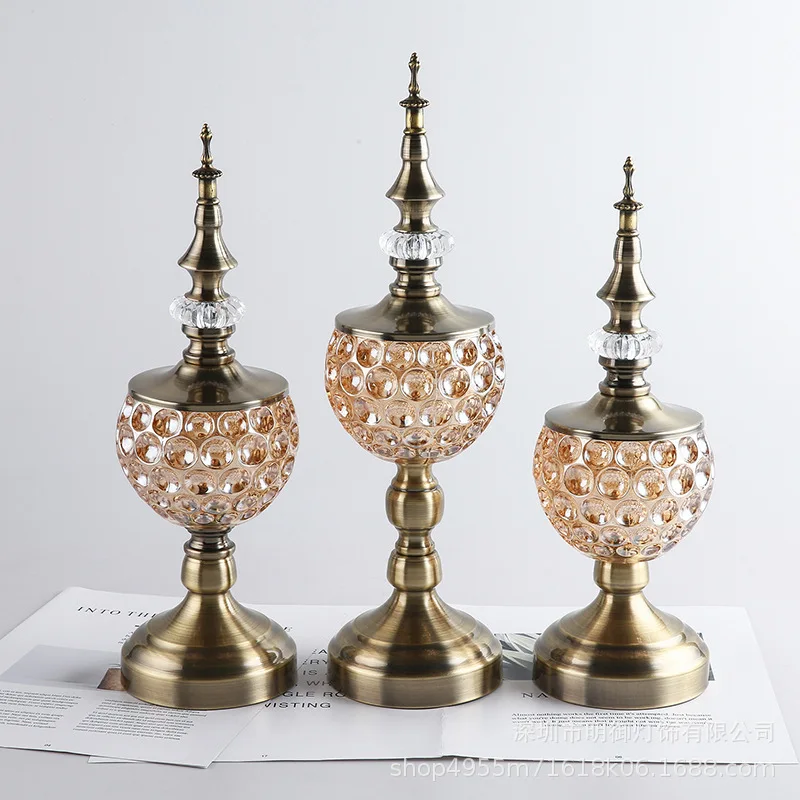 Malaysia Glass Metal Candy Pla - Home Decor Malaysia ulasan dan harga