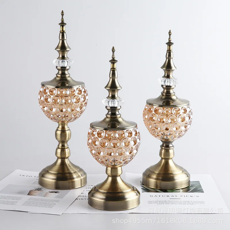 Malaysia Glass Metal Candy Pla - Home Decor Malaysia ulasan dan harga